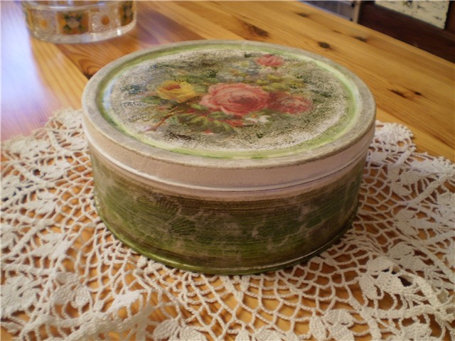 decoupage kutija